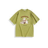 Men's Graphic Print Embroidered T-Shirt